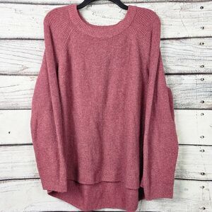 Maurices XL Rose Chunky Knit Sweater